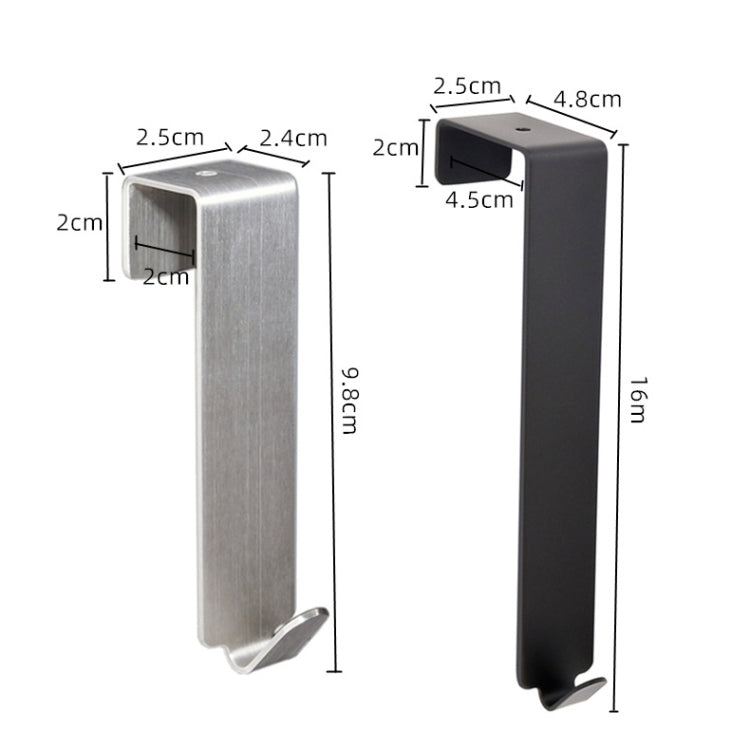 Stainless Steel Door Hook Cabinet Bedroom Door Hook, Style: My Store