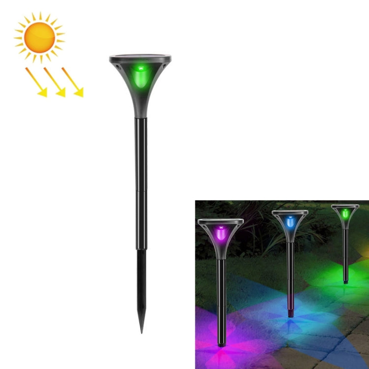 TS-S5206 4 LED Four-Sided Luminous Solar Lawn Lamp Ground Plug Light