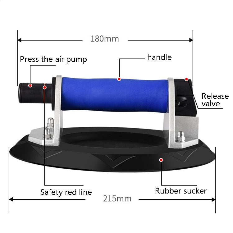 Vacuum Pumping Strong Suction Heavy-Duty Handling Suction Cup