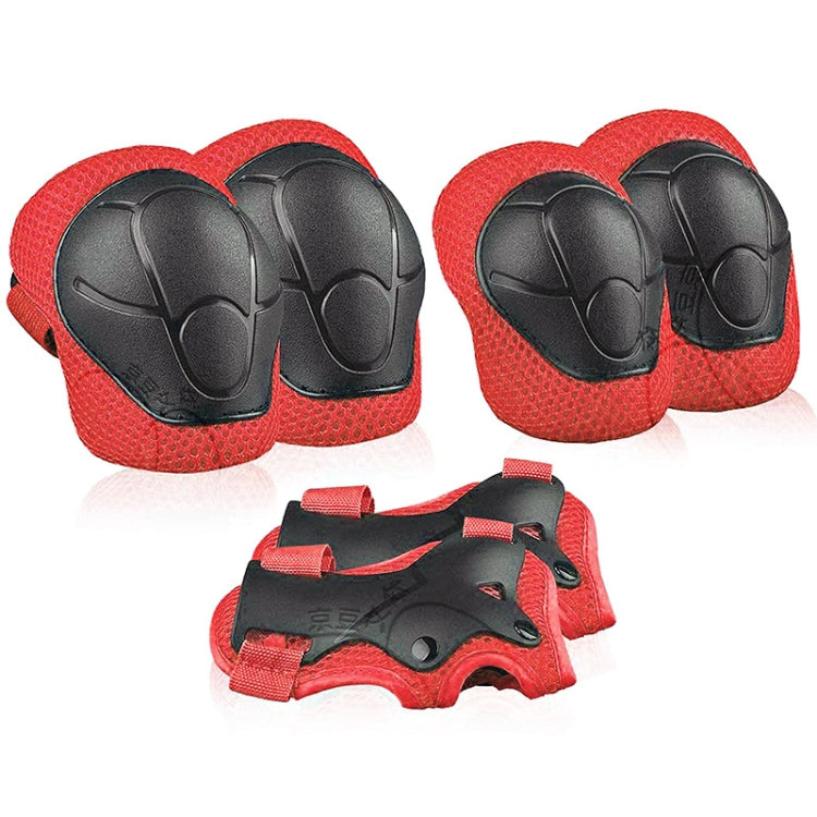 DD-610 6 In 1 Children Riding Sports Protective Gear Set