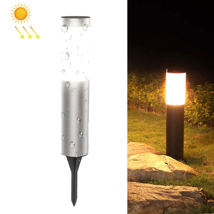 DSA-001 Solar Garden Column Outdoor Lawn Light, Style: