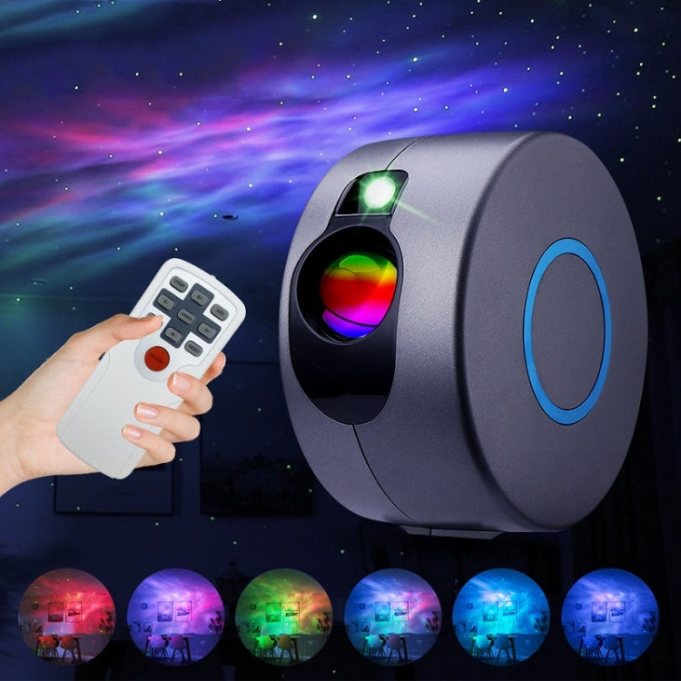 Remote Control LED Starry Sky Atmosphere Projector Lamp, Power Supply: My Store