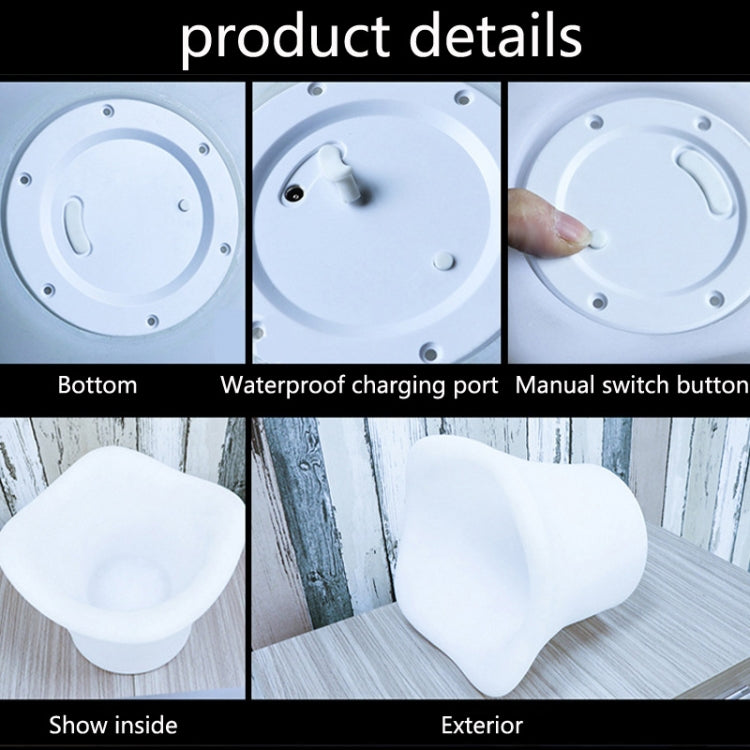 ES-IC014 Waterproof LED Luminous Ice Bucket For Bars, US Plug