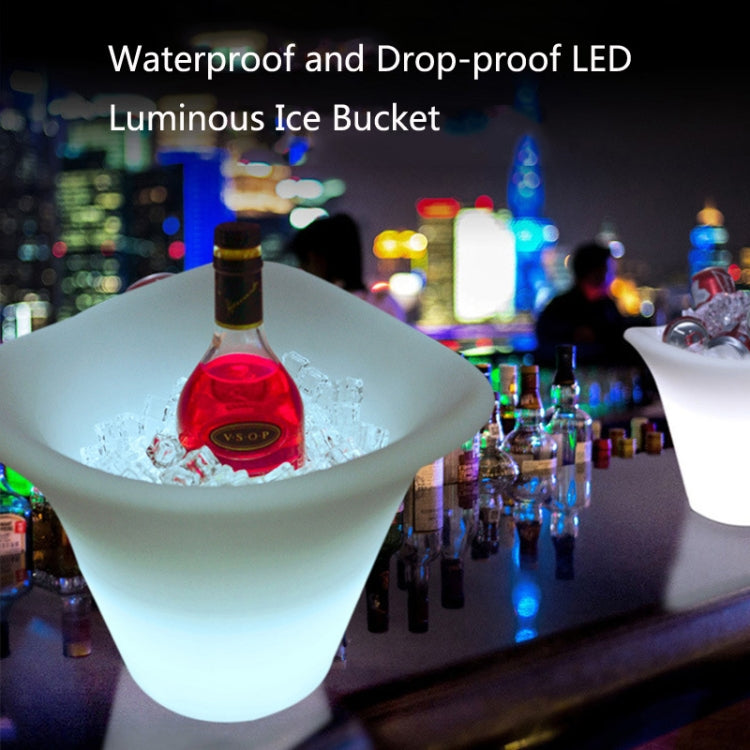 ES-IC014 Waterproof LED Luminous Ice Bucket For Bars, US Plug