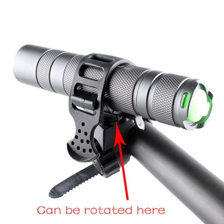 Cycling Flashlight Fixing Bracket Bicycle Flashlight Clip Reluova