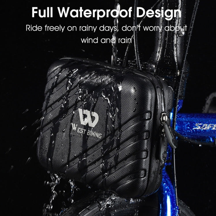 WEST BIKING 2L Folding Bike Hard Shell Storage Bag Reluova