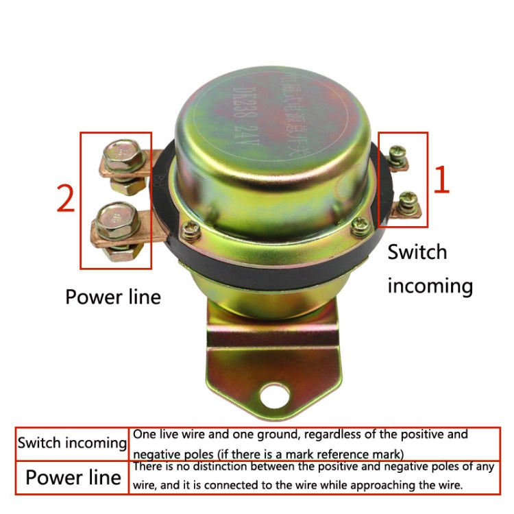 Automobile Electromagnetic Power Switch