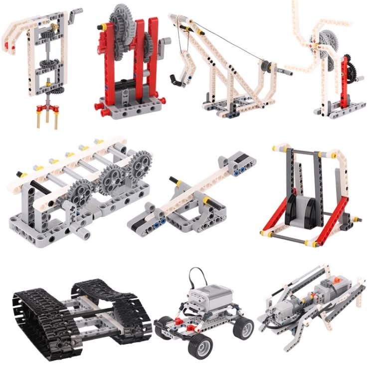 KJTZ01 Youth Robot Electric Small Particle Building Blocks Set Reluova