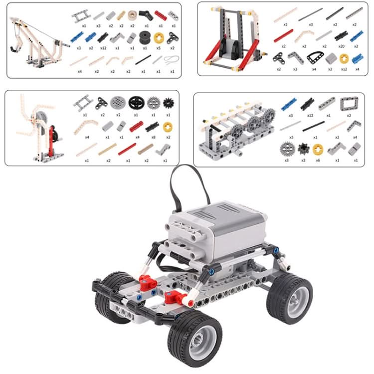 KJTZ01 Youth Robot Electric Small Particle Building Blocks Set Reluova