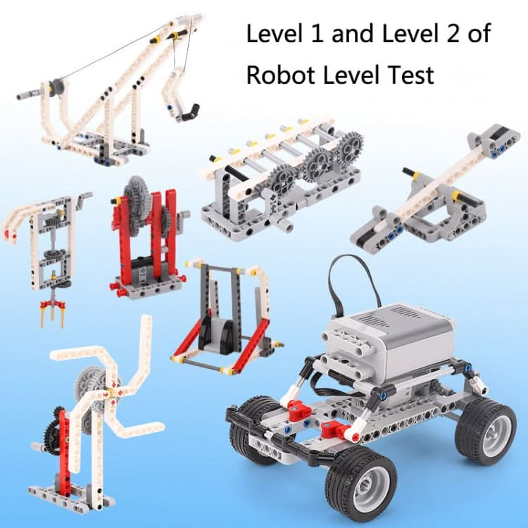 KJTZ01 Youth Robot Electric Small Particle Building Blocks Set Reluova