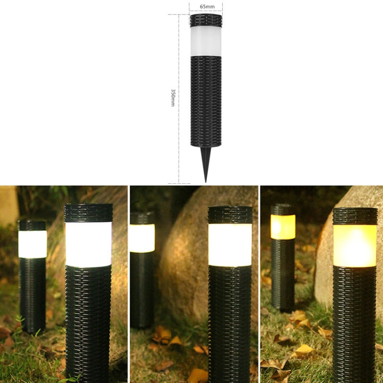 Solar LED Outdoor Waterproof Cylinder Lawn Light, Style: My Store