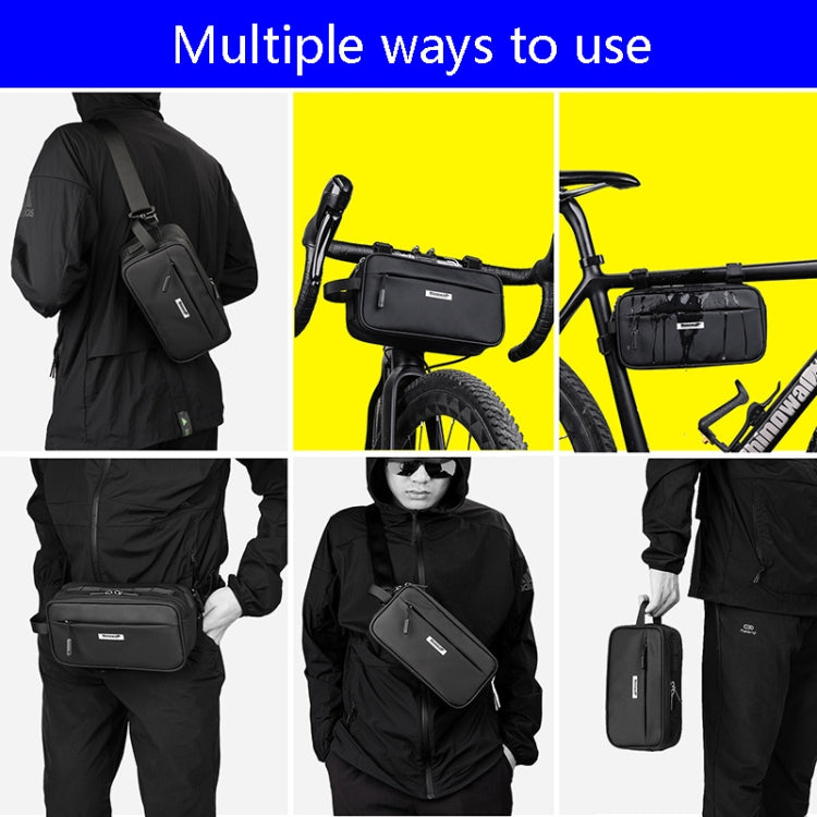 Rhinowalk X21921 2.5L Waterproof Bicycle Front Hanging Bag Reluova