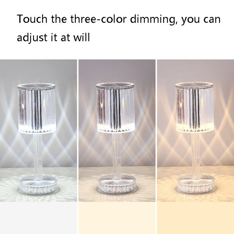 USB Charging Touch Diamond Crystal Table Lamp My Store