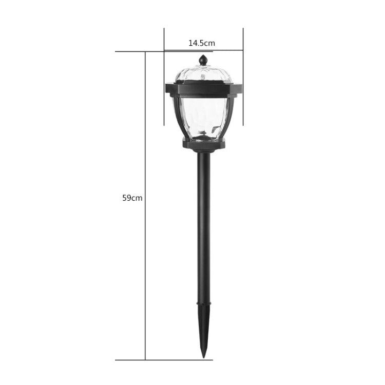 2 LED Solar Waterproof Outdoor Garden Light, Style: