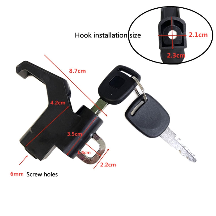 3 Sets Motorcycle Helmet Fixed Lock Hook ÎҵÄÉ̵ê