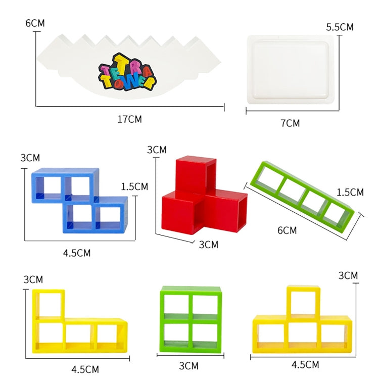 Balance Game Stacking Block Tabletop Interaction Toy Reluova