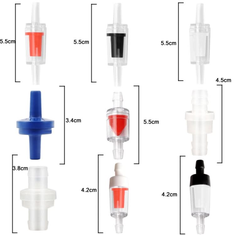 20 PCS Fish Tank Oxygen Pump Trachea Check Valve-Reluova