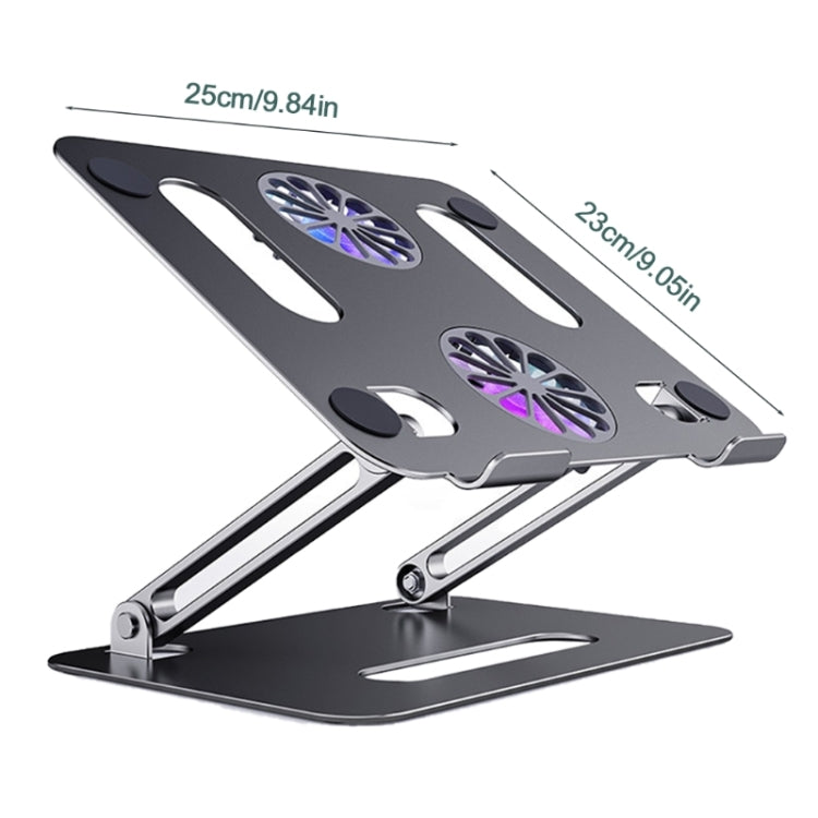 BONERUY P43F Aluminum Alloy Folding Computer Stand Notebook Cooling Stand My Store