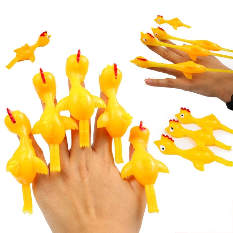 10 PCS Stretching Finger Ejection Turkey Sticky Tricky Toy - Reluova 