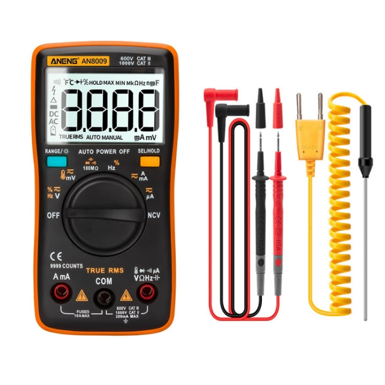 ANENG AN8009 NVC Digital Display Multimeter Reluova