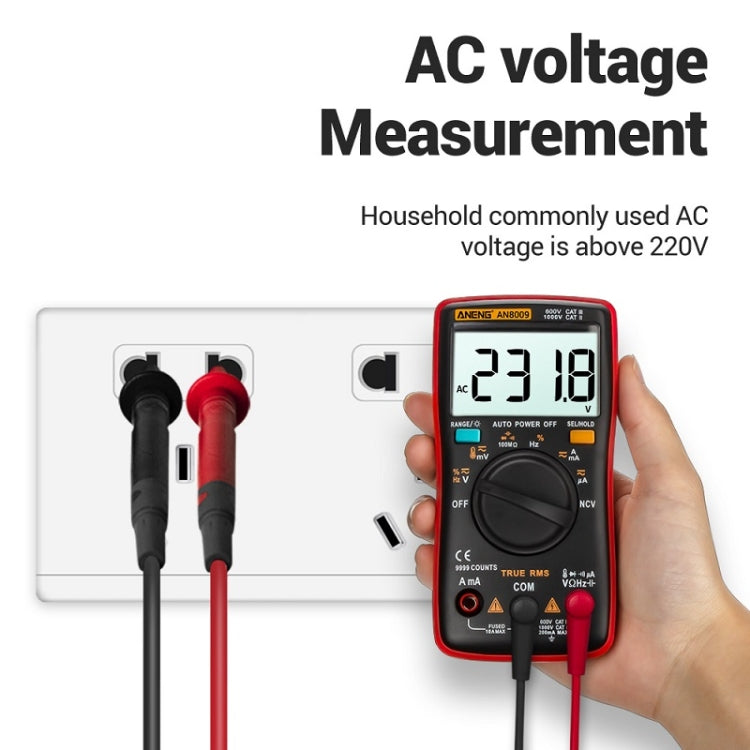 ANENG AN8009 NVC Digital Display Multimeter