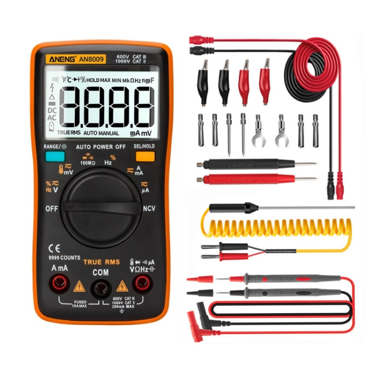 ANENG AN8009 NVC Digital Display Multimeter Reluova