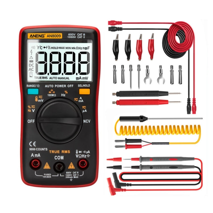 ANENG AN8009 NVC Digital Display Multimeter Reluova