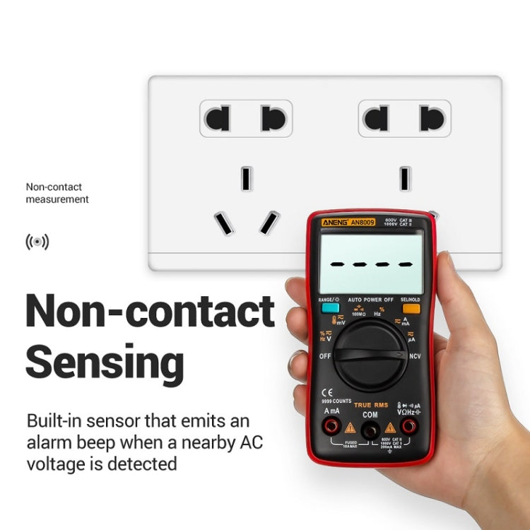 ANENG AN8009 NVC Digital Display Multimeter Reluova