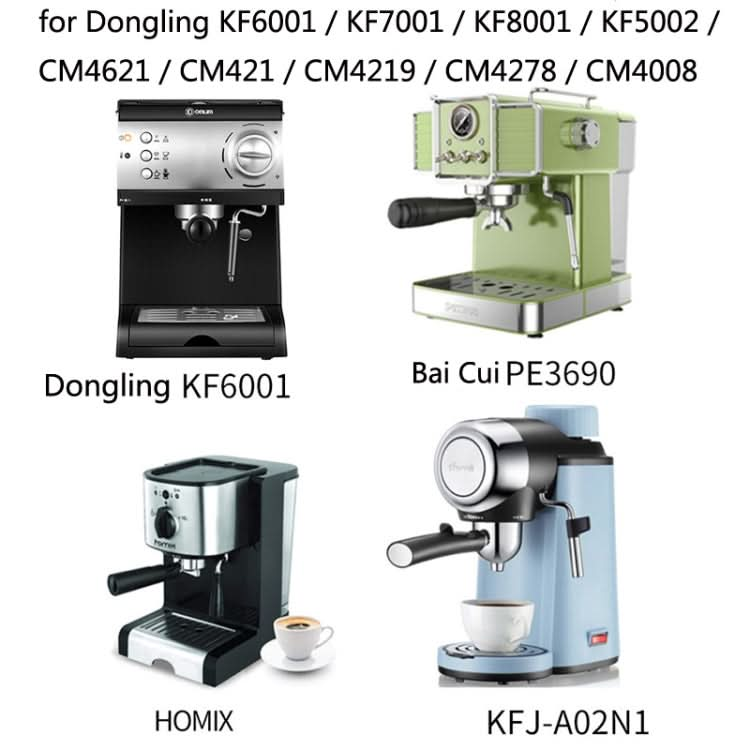 DL-1 Zinc Alloy Coffee Maker Bottomless Handle For Dongling, Style: Reluova