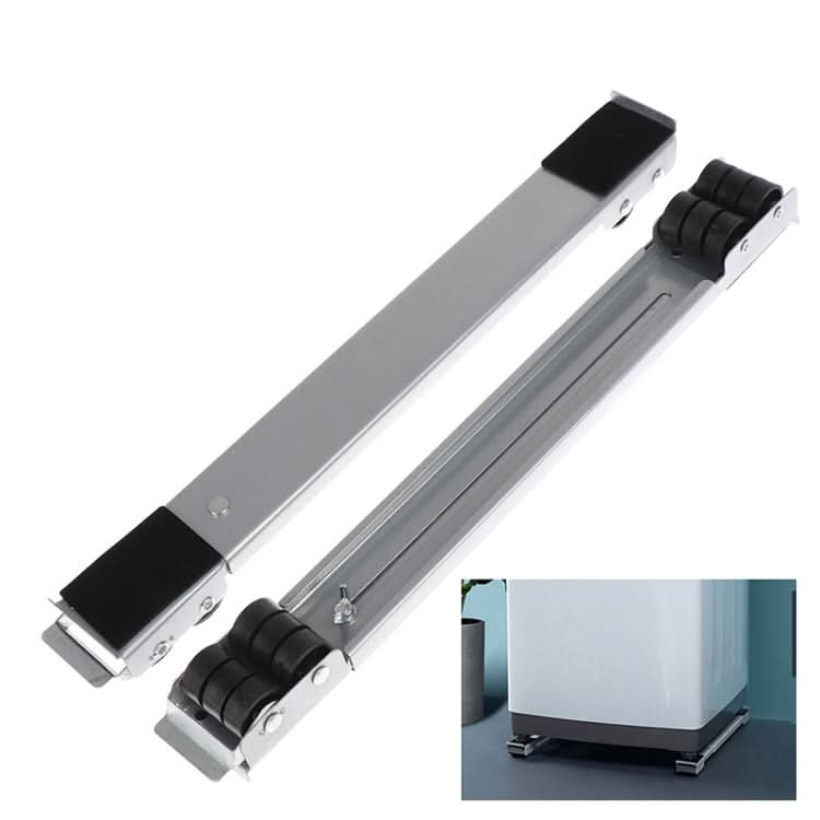 2 PCS Washing Machine Stand Movable Adjustable Refrigerator Base-Reluova