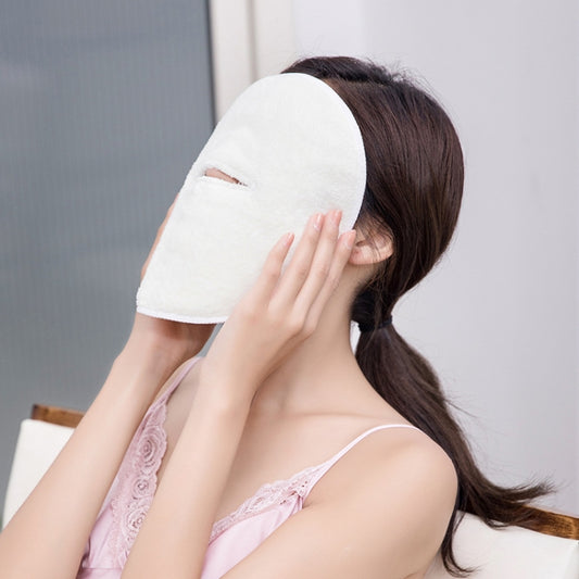 Hot and Cold Compress Facial Towel Face Mask,Style: