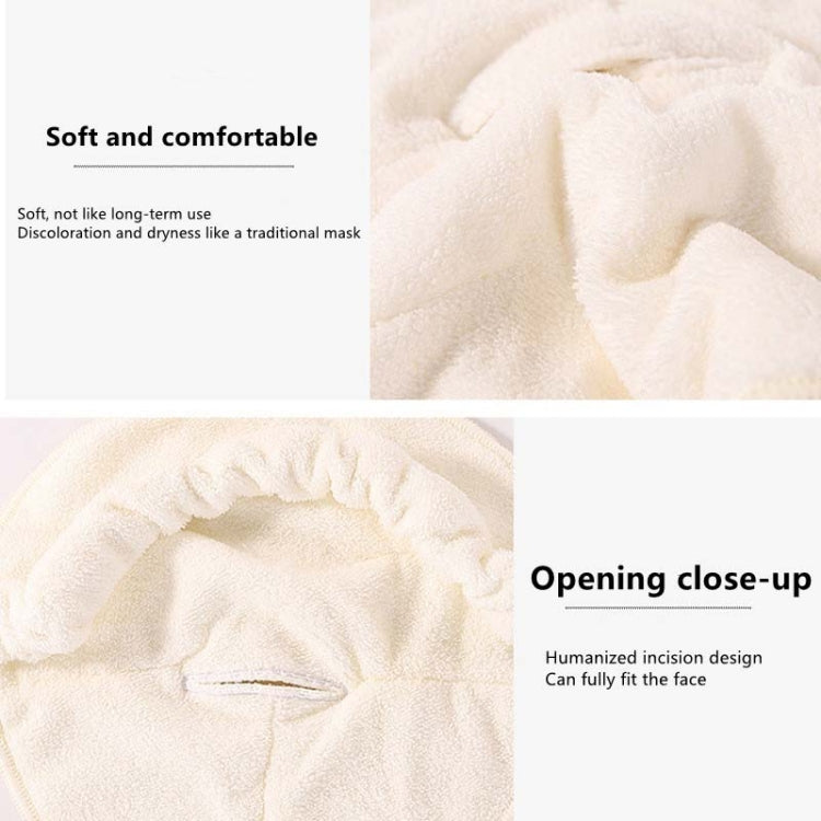 Hot and Cold Compress Facial Towel Face Mask,Style: Reluova