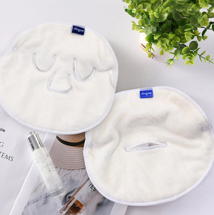 Hot and Cold Compress Facial Towel Face Mask,Style: Reluova