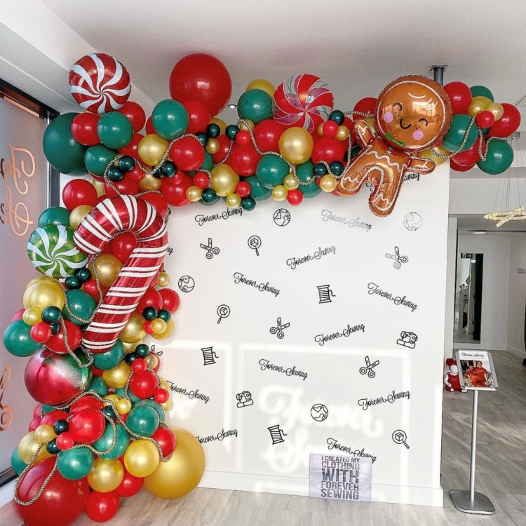 Christmas Balloon Garland Arch Set