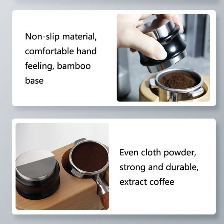 ENB-11 51mm Stainless Steel Coffee Cloth Powder Dispenser Coffee Machine Handle Universal Reluova