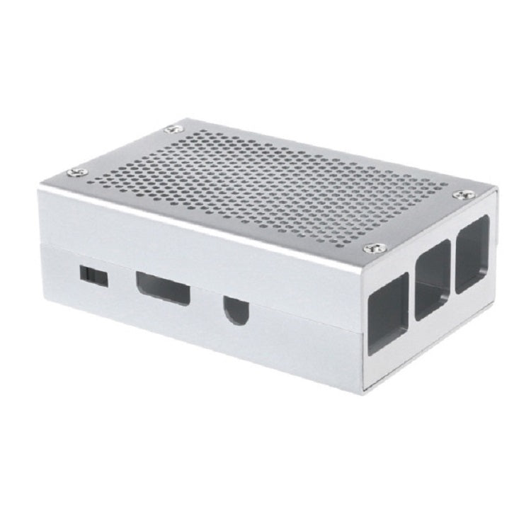 Aluminum Alloy Shell Grid Cooling Box For Raspberry Pi 3 Model B Pi 2/B + Reluova