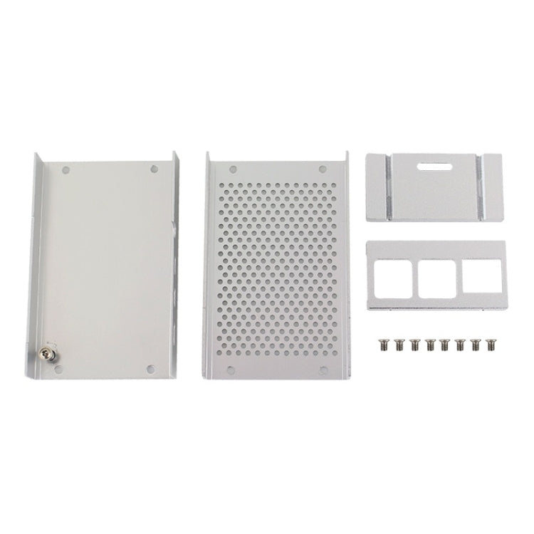 Aluminum Alloy Shell Grid Cooling Box For Raspberry Pi 3 Model B Pi 2/B + Reluova