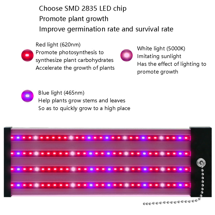 LED Growth Lamp Full Spectrum Plant Light Tube, Style: My Store