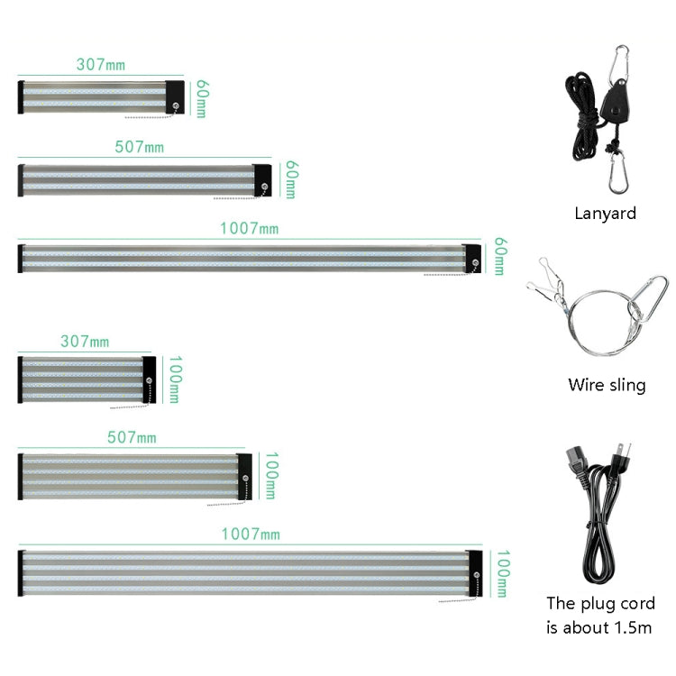 LED Growth Lamp Full Spectrum Plant Light Tube, Style: My Store