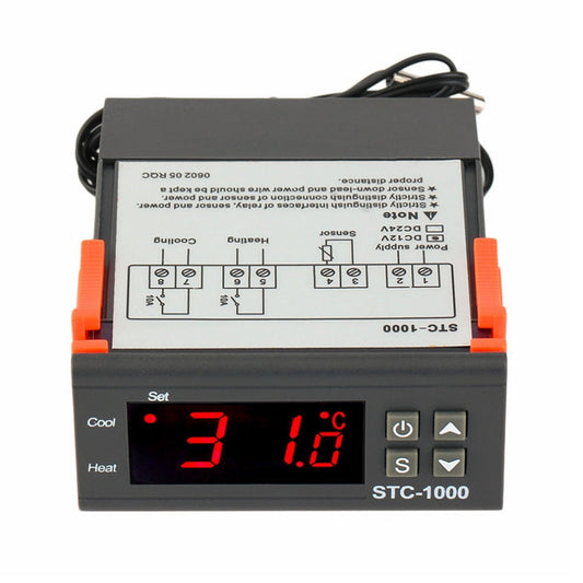 STC-1000 Aquarium Incubation Seafood Machine Electronics Number Microcomputer Temperature Controller Switch