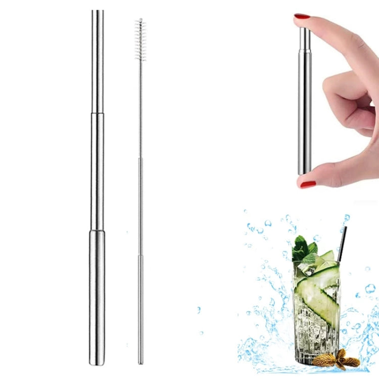 Stainless Steel Portable Telescopic Straw