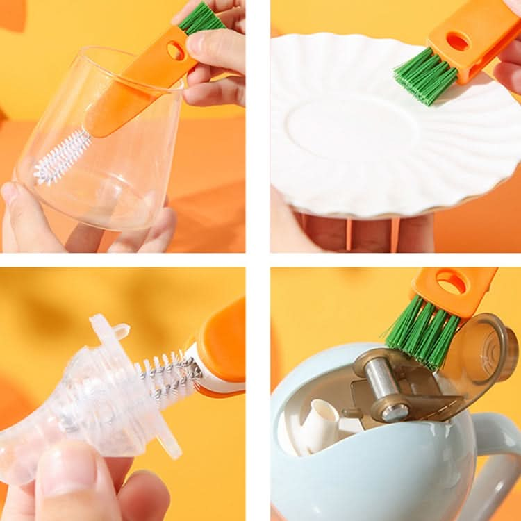 4 PCS 3 in 1 Cup Cleaning Brush Pacifier Gap Interior Brush-Reluova