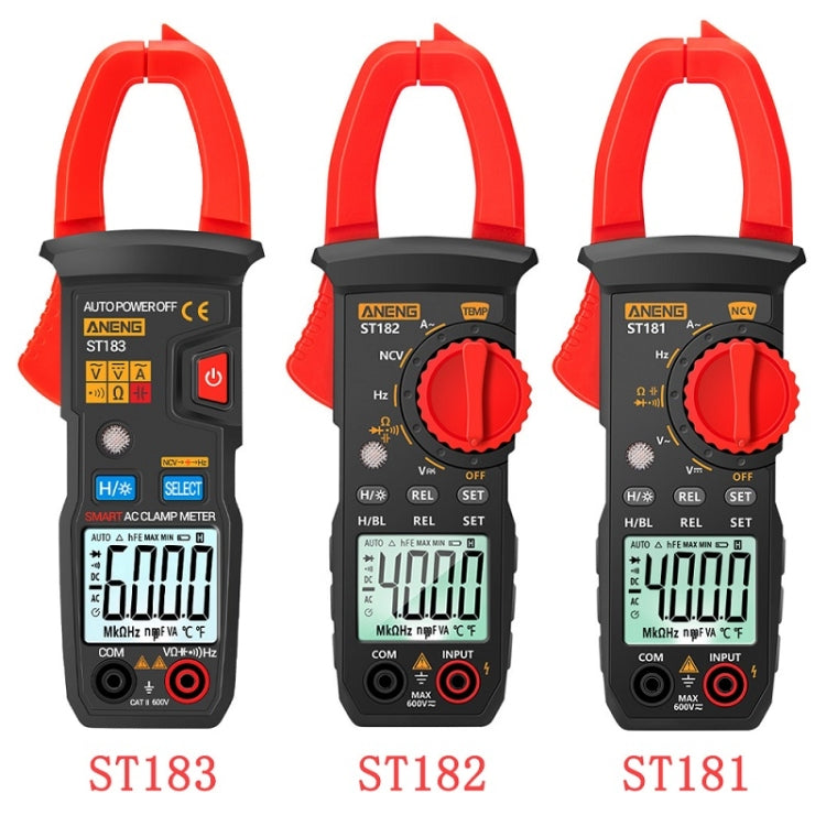 ANENG Intelligent Digital Backlit Clamp-On High-Precision Multimeter