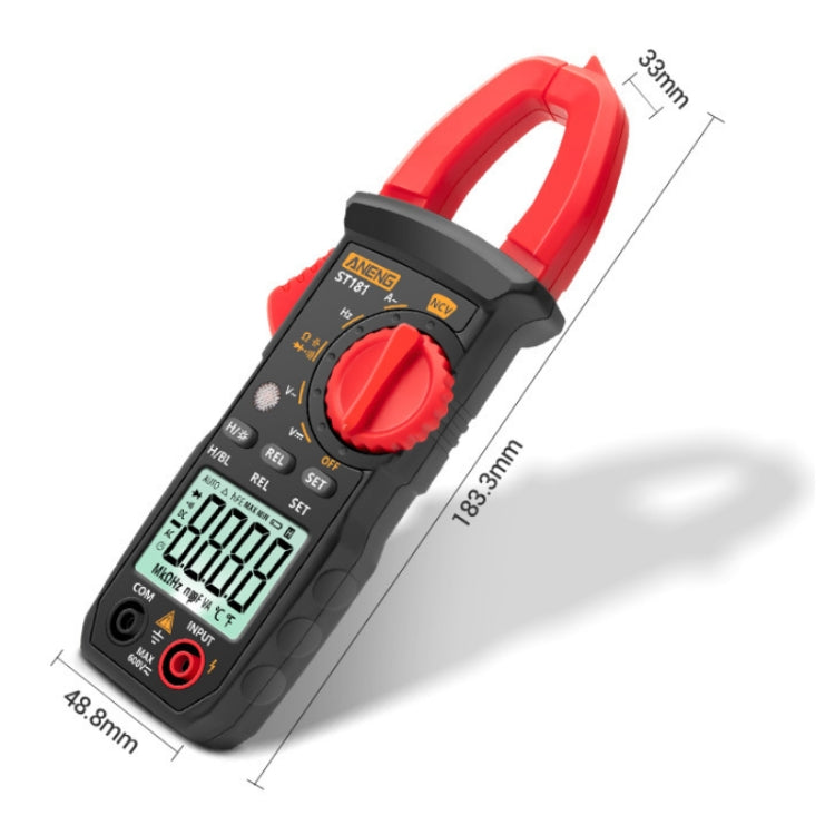 ANENG Intelligent Digital Backlit Clamp-On High-Precision Multimeter