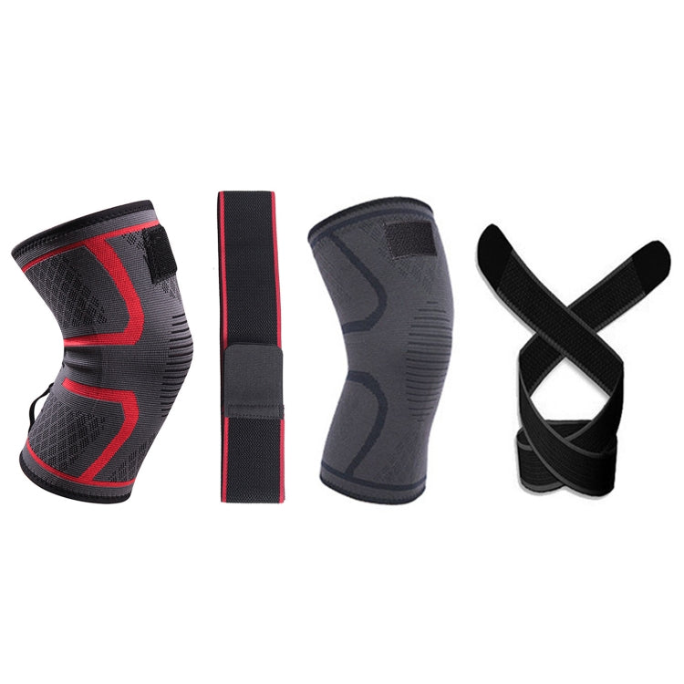 Pressurized Tape Knit Sports Knee Pad