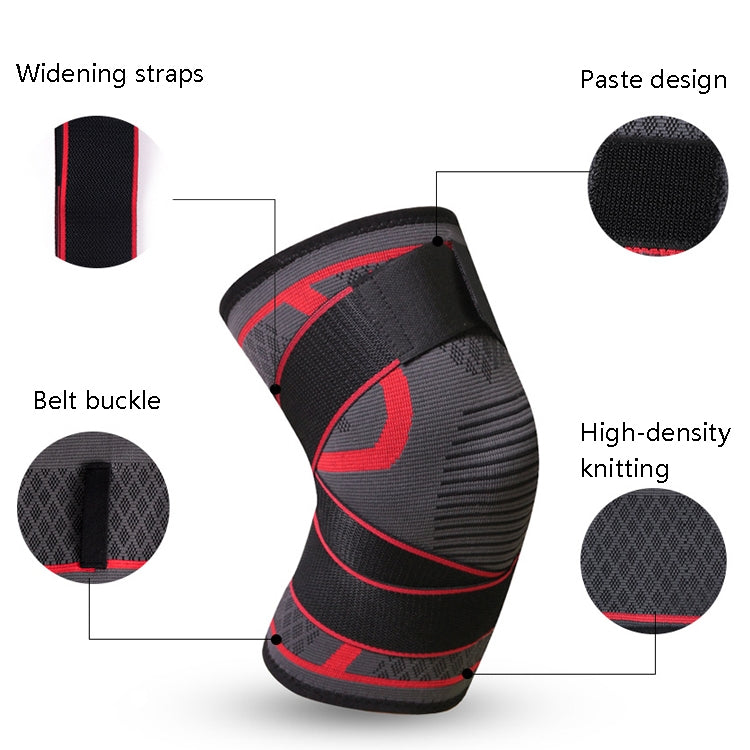 Pressurized Tape Knit Sports Knee Pad