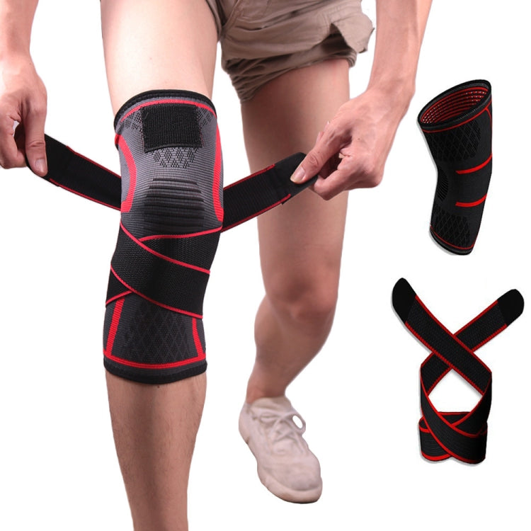 Pressurized Tape Knit Sports Knee Pad