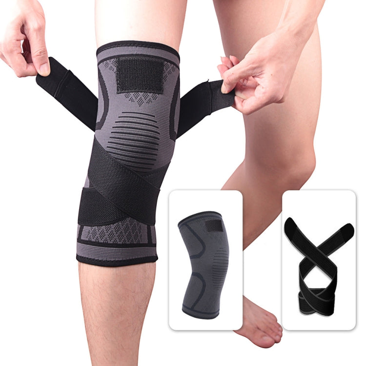 Pressurized Tape Knit Sports Knee Pad Reluova