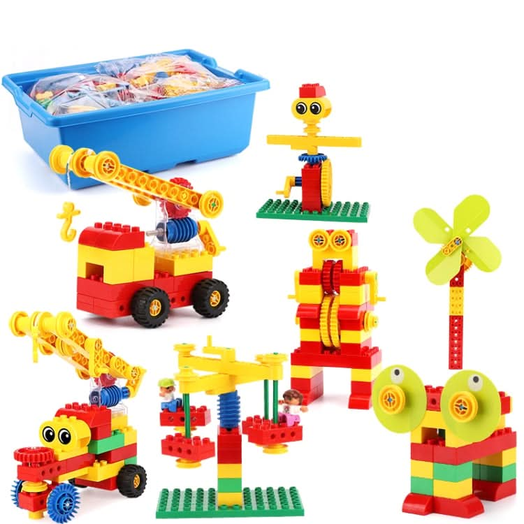 Children Assembling Building Block Toy Set Reluova