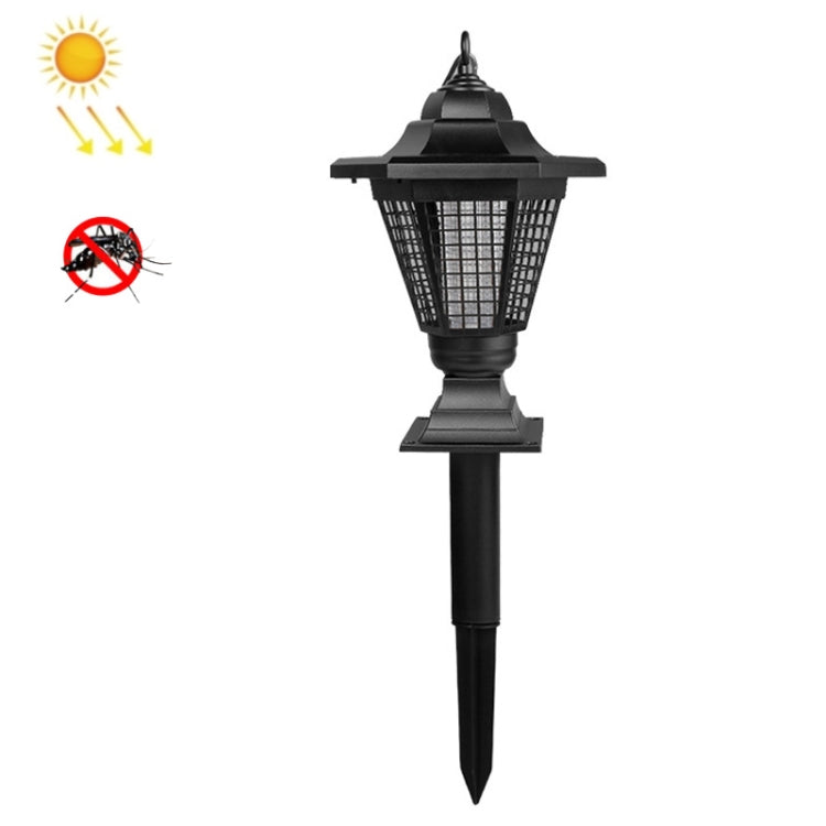 3 LED Solar Outdoor Waterproof Hexagon Mosquito Killer Light, Style: